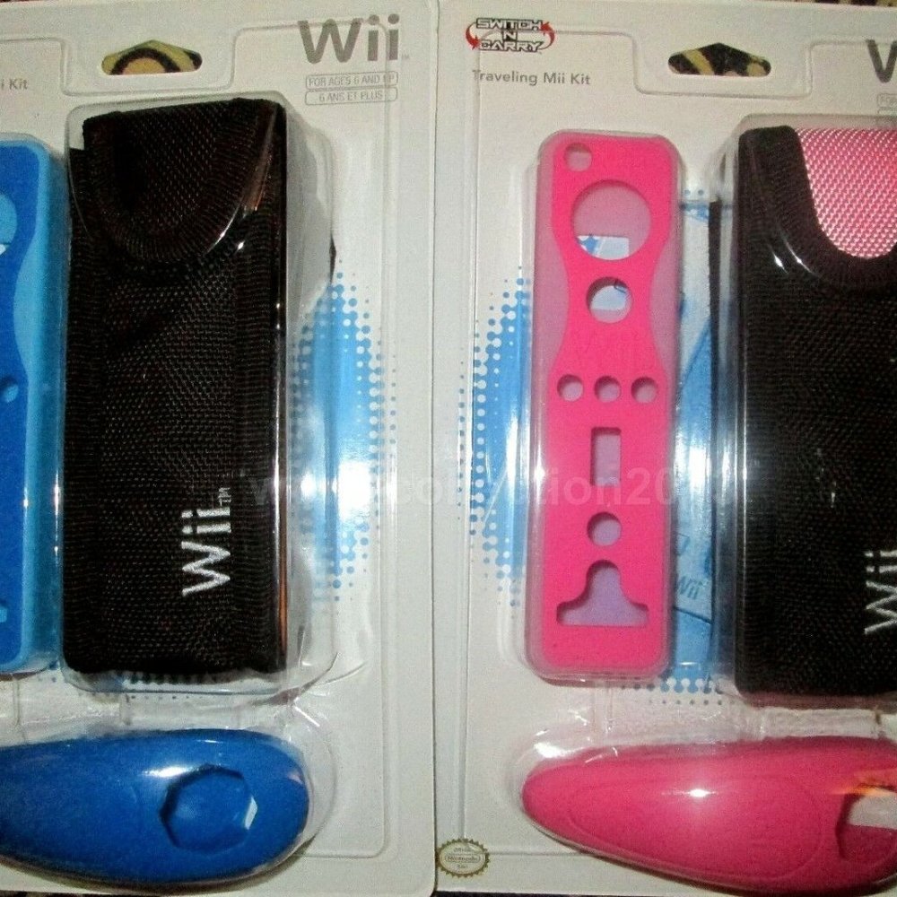 Pink WII ACCESSORIES